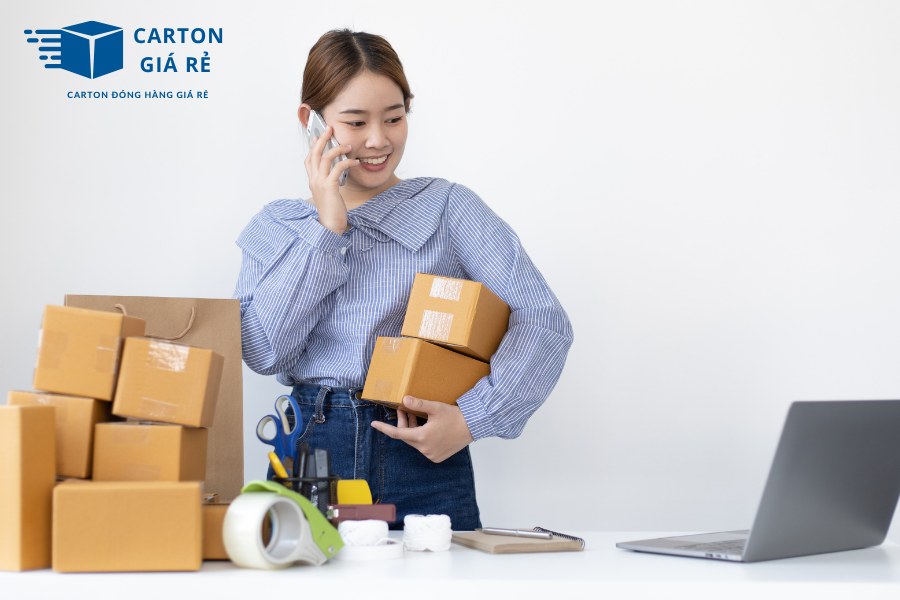 Hộp Carton Giá Rẻ Có Thực Sự Là Giải Pháp Tốt Cho Shop Online?