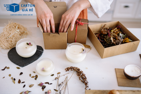 Tự Làm Hộp Quà Handmade Từ Hộp Carton – Không Cần Mua Ngoài
