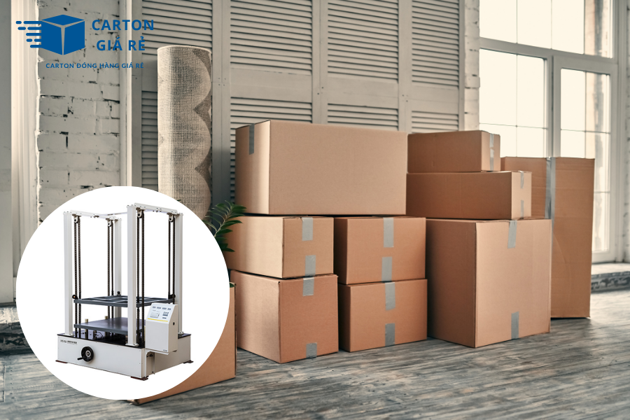Kiểm Tra Độ Nén Của Hộp Carton – Tiêu Chuẩn Chống Méo Khi Xếp Chồng Hàng