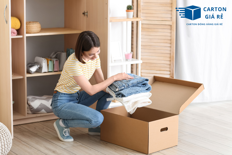 Hộp Carton Và Bí Quyết Bảo Quản Giày Dép, Quần Áo Trái Mùa