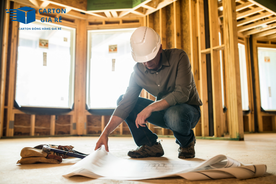 Vật Liệu Nhẹ, Dễ Di Chuyển – Hộp Carton Có Ứng Dụng Trong Công Trình?