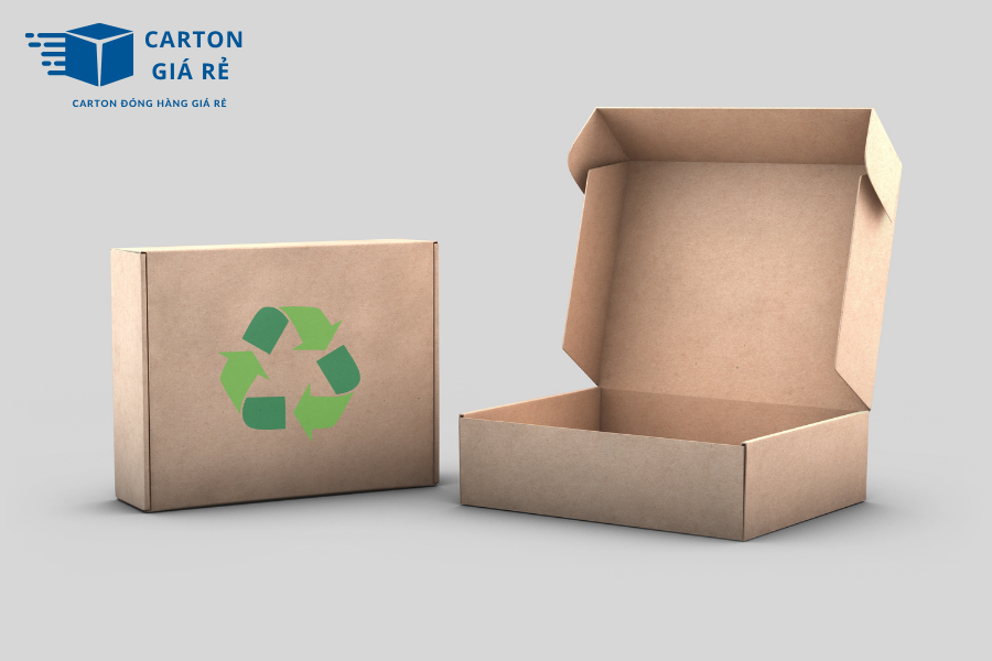 Hộp Carton Nắp Cài Cho Các Sản Phẩm Cần Đóng Gói Tái Sử Dụng Nhiều Lần