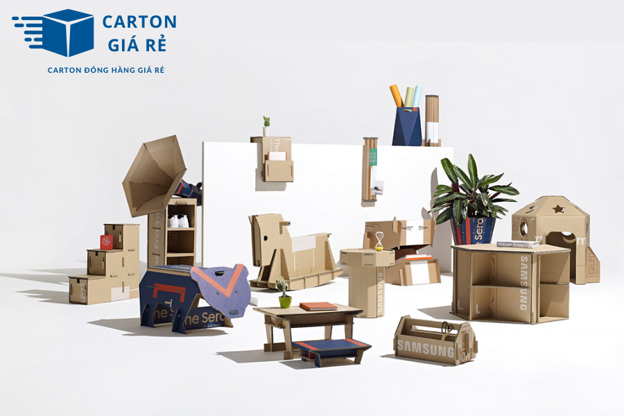 Sáng Tạo Không Giới Hạn Với Hộp Carton – Từ Bao Bì Đến Nghệ Thuật