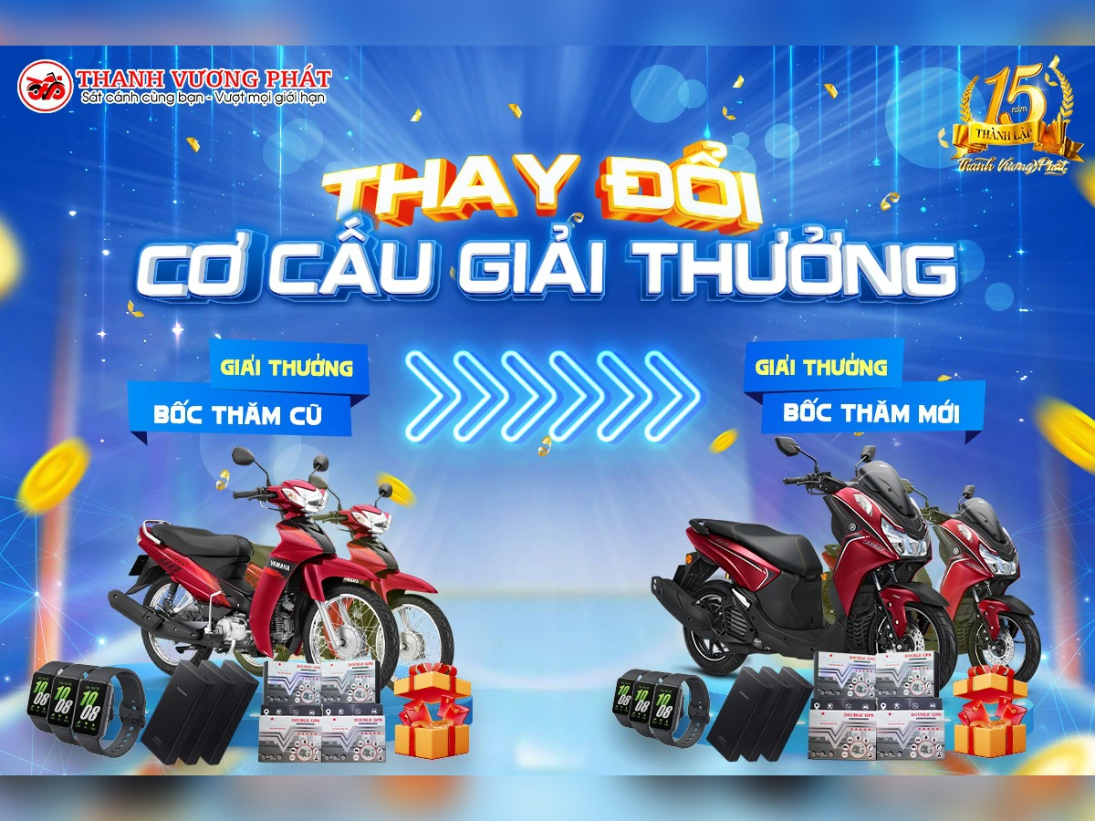 THÔNG BÁO - THAY ĐỔI CƠ CẤU GIẢI THƯỞNG – CHƯƠNG TRÌNH BỐC THĂM MAY MẮN
