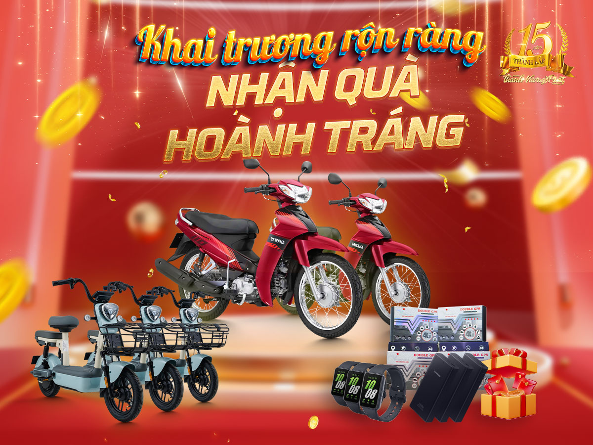 KHAI TRƯƠNG RỘN RÀNG - NHẬN QUÀ HOÀNH TRÁNG!