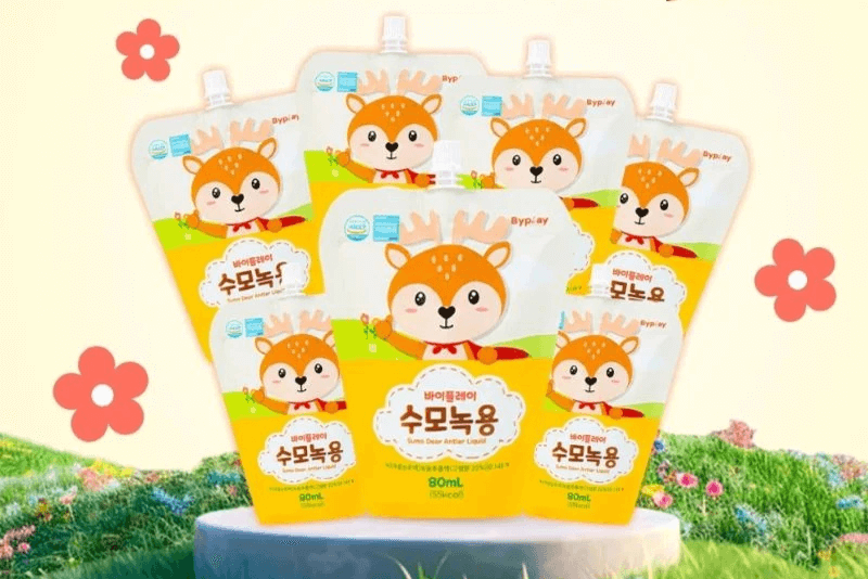 Nước Gạc Nhung Hươu ByPlay Sumo Deer Antler Liquid – Giúp bé ăn ngon, tăng cân và phát triển khoẻ mạnh