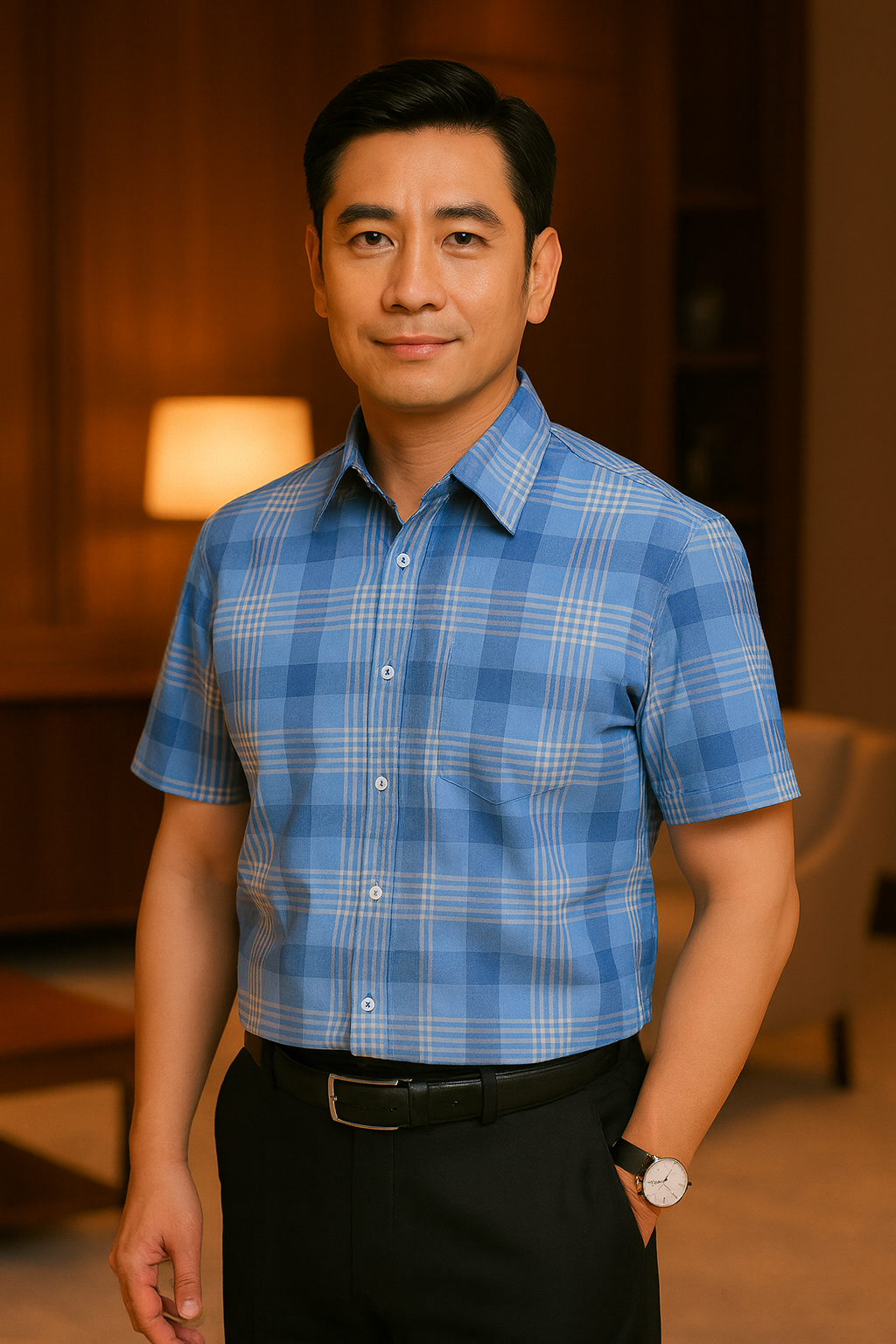 Áo Sơ Mi Công Sở Chất Liệu Cotton 100% – Sự Lựa Chọn Thông Minh Cho Mọi Quý Ông