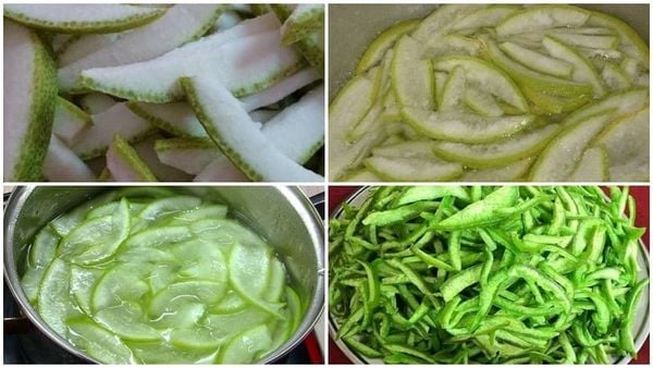 Cách làm mứt Bưởi tại nhà