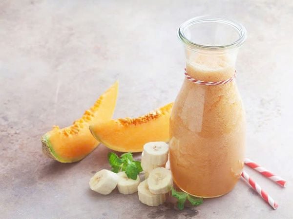 Cách làm sinh tố Dưa Lưới  thơm ngon tại nhà