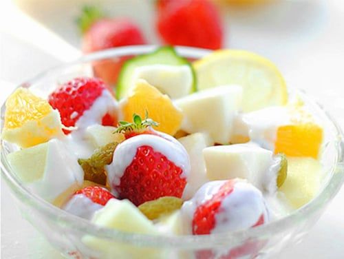 Cách làm Táo trộn sữa chua