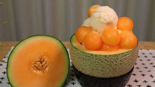Cách làm kem Dưa Lưới mát lạnh thơm ngon tại nhà