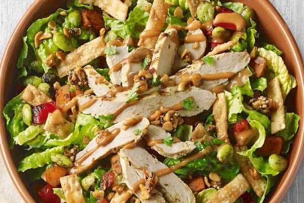 Salad nho xanh