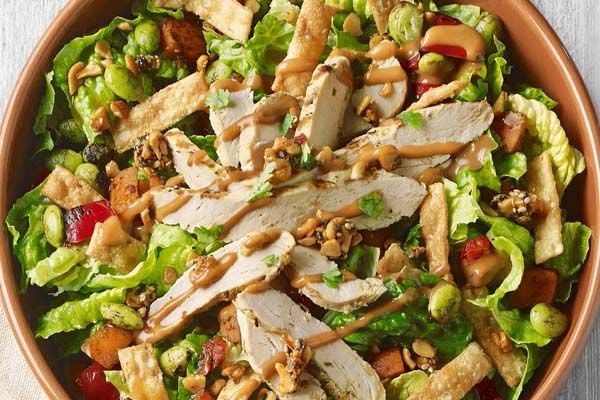 Salad Nho Xanh và Ức gà thơm ngon