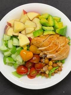 Salad Táo Ambrosia và Ức gà