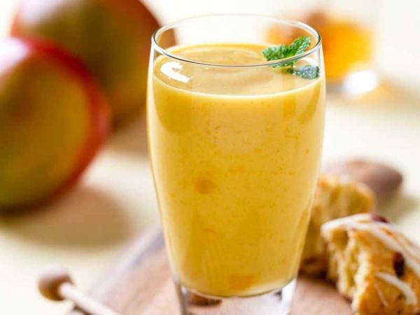 Sinh tố Táo và Quýt cho bé