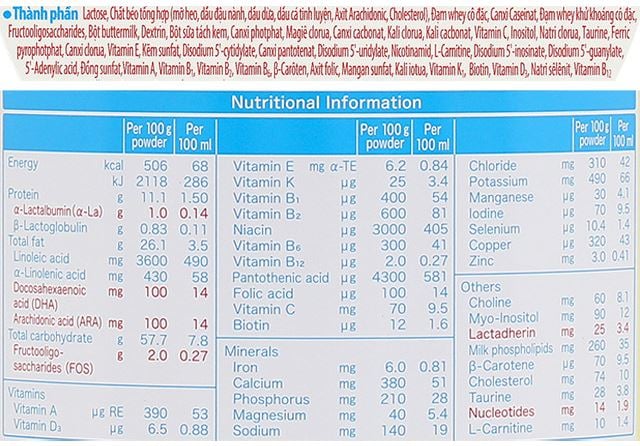 Sữa bột Meiji Infant Formula 800g (0 - 12 tháng)