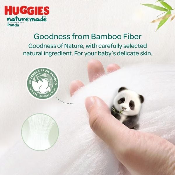 Bỉm quần Huggies Naturemade Panda XXL24