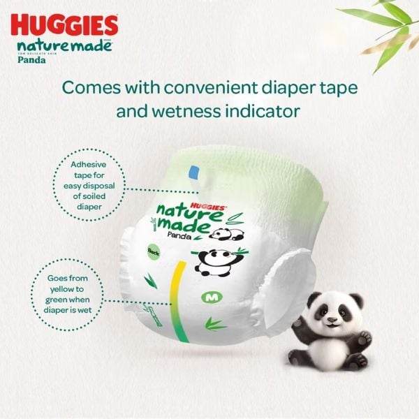 Bỉm quần Huggies Naturemade Panda XXL24