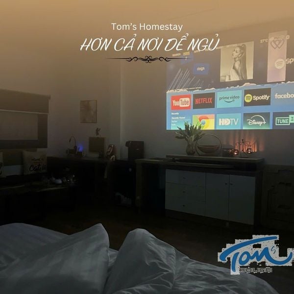 Homestay Tân Bình giá rẻ – Deluxe KingSize có Netflix