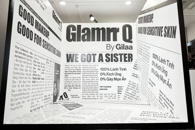 GLAMRR Q CHÍNH THỨC RA MẮT TẠI VIỆT NAM: SỰ KIỆN ĐẦY CẢM HỨNG CHO LÀN DA NHẠY CẢM