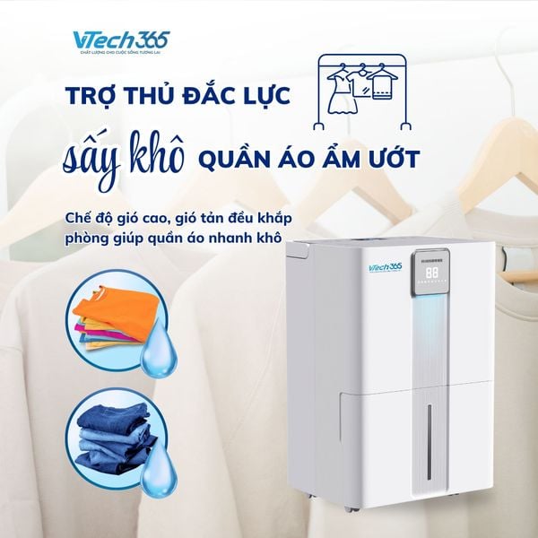 Máy hút ẩm công suất 35L/ngày - thương hiệu VTech365