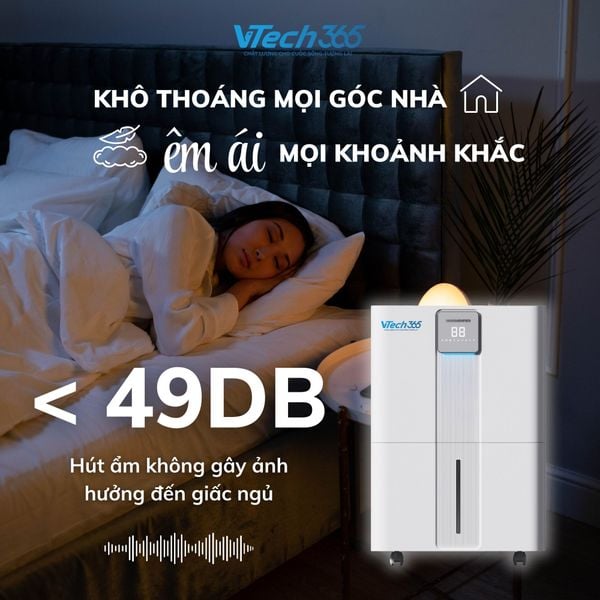 Máy hút ẩm công suất 35L/ngày - thương hiệu VTech365