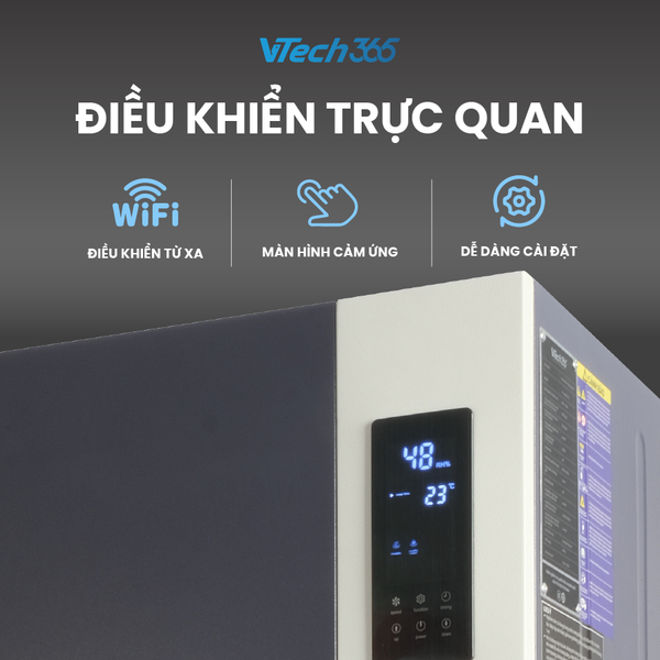 Máy hút ẩm công suất 168L/ngày - thương hiệu VTech365