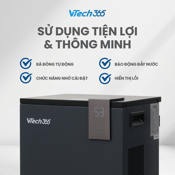 Máy hút ẩm công suất 60L/ngày - thương hiệu VTech365