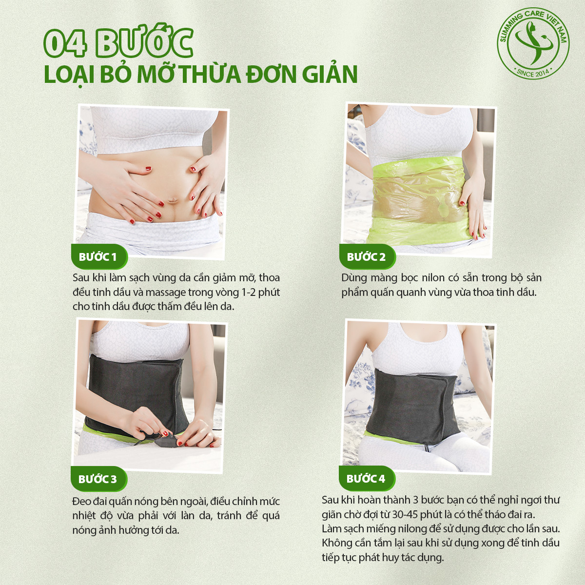 Sử dụng Đai Ủ Nóng Slimming Body Sao Cho Hiệu Quả?