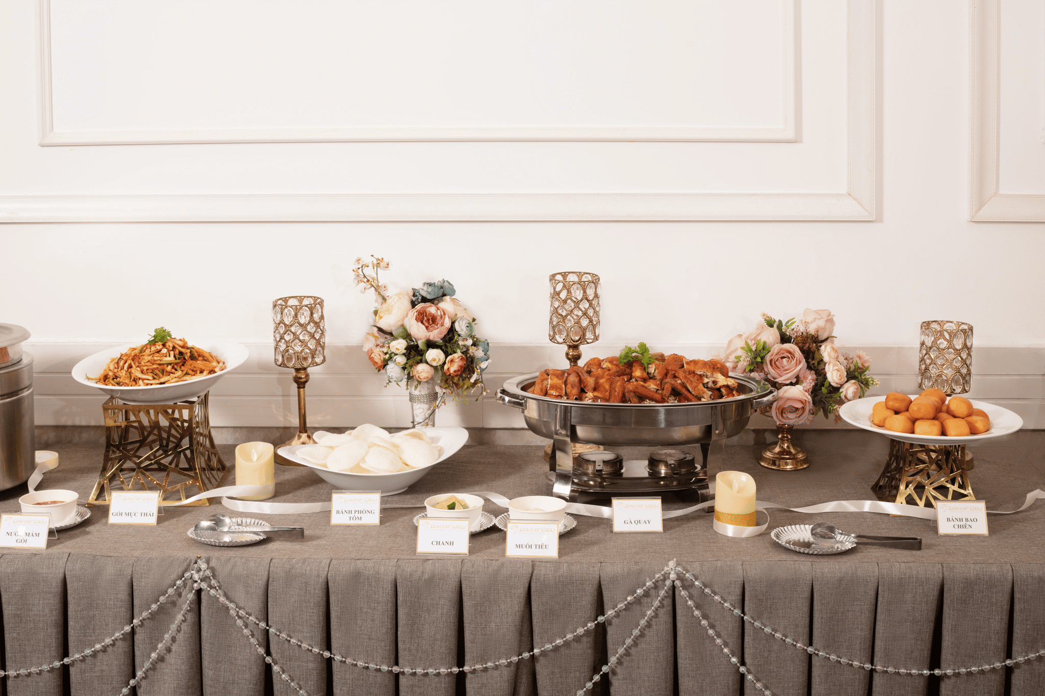 Thực đơn Buffet Việt 1