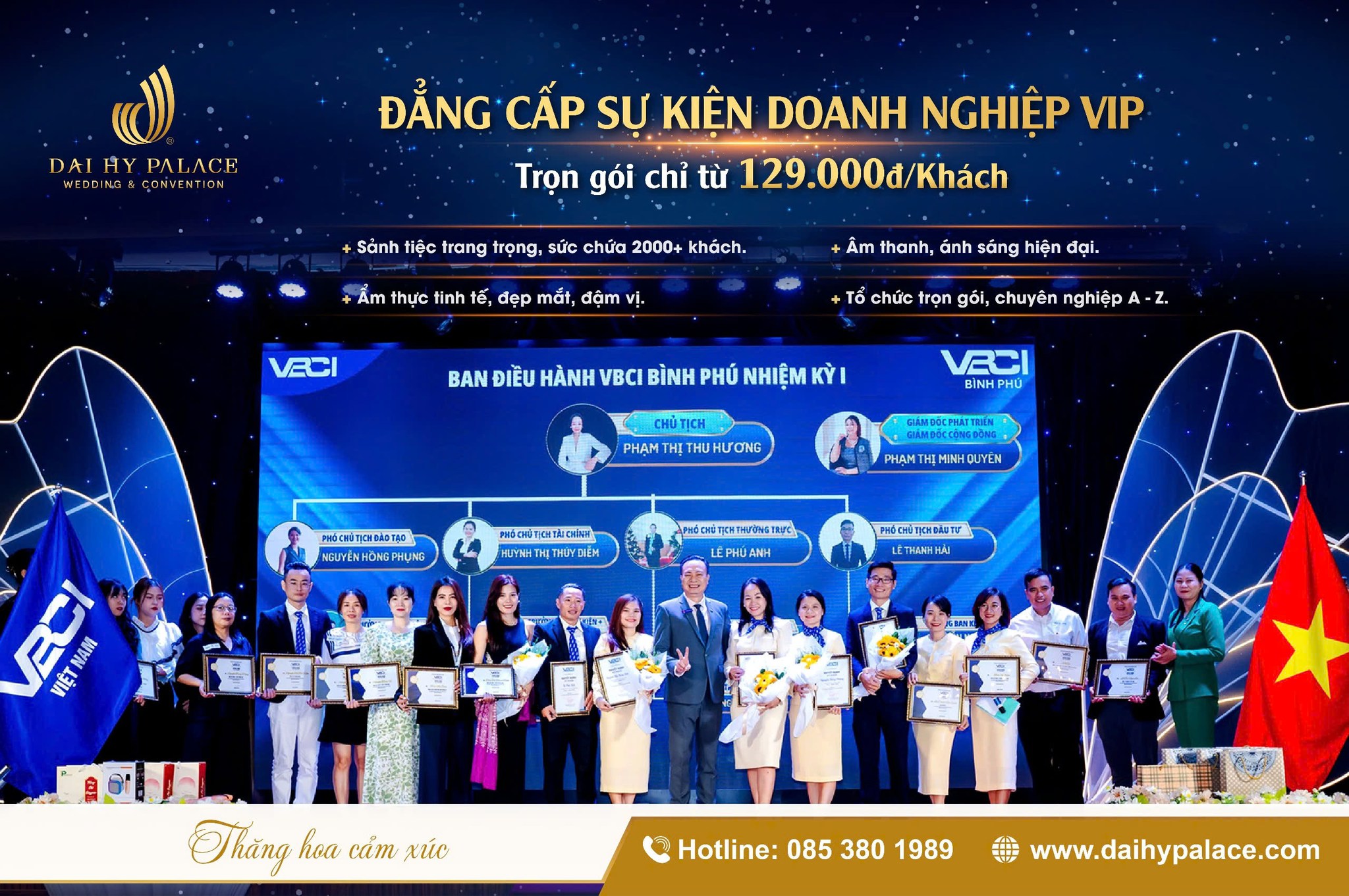 Tổ Chức Sự Kiện Doanh Nghiệp Đẳng Cấp - Ưu Đãi Chỉ Từ 129.000Đ/Khách