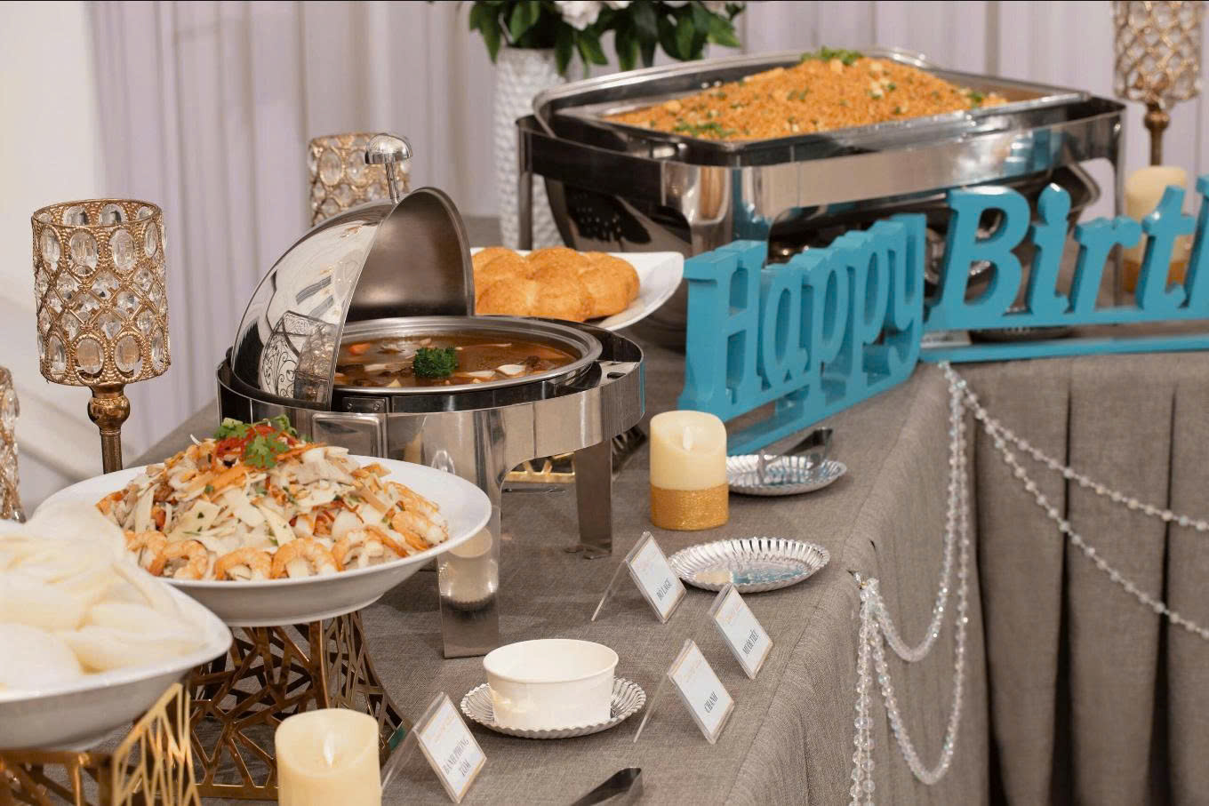 Thực đơn Buffet Việt 2