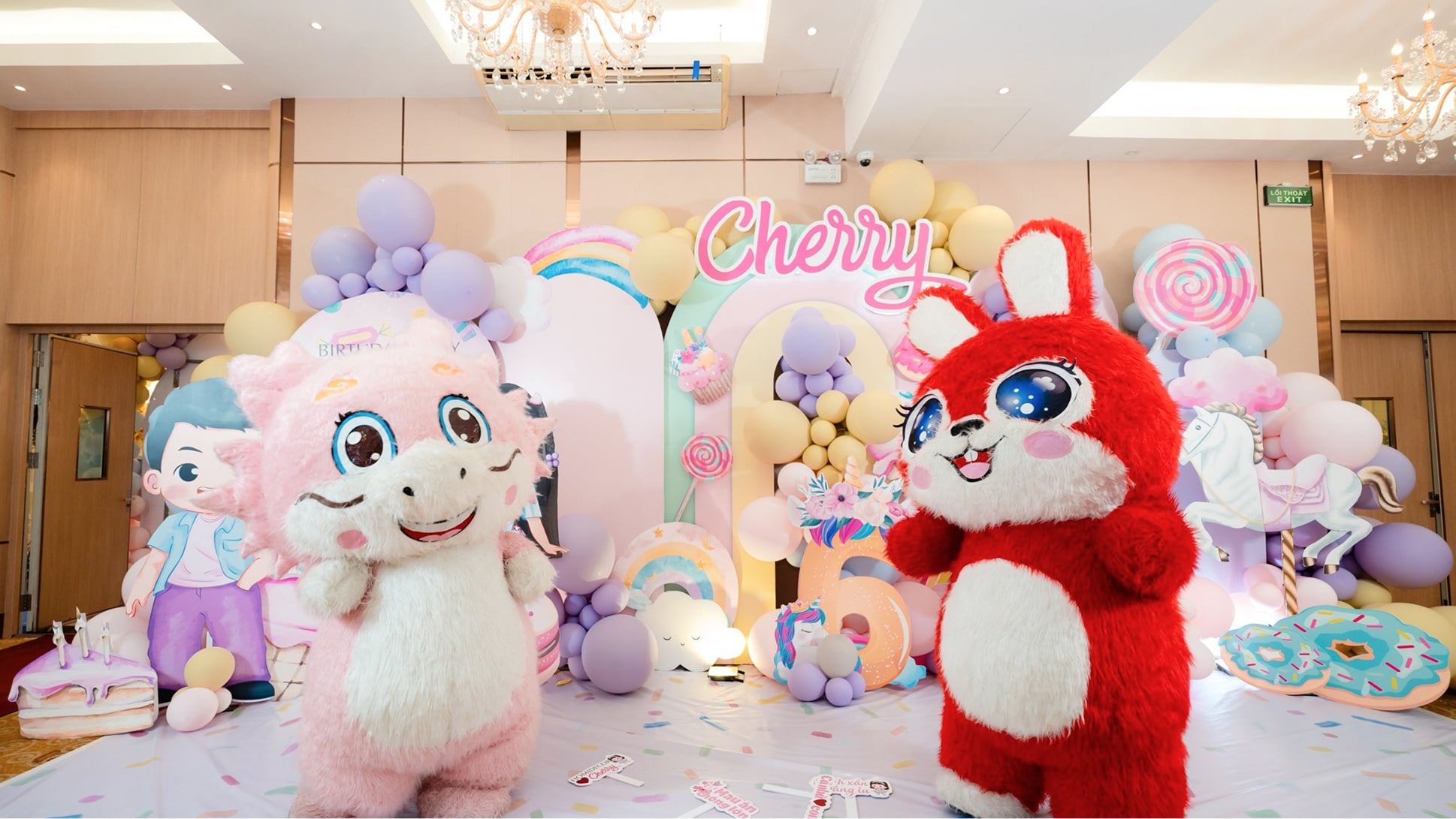 Không gian được thiết kế theo phong cách riêng biệt