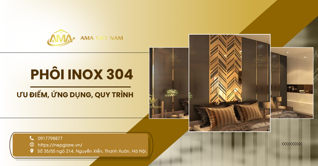 Phôi Inox 304: Ưu điểm, ứng dụng vầ quy trình sản xuất – Nẹp giá rẻ