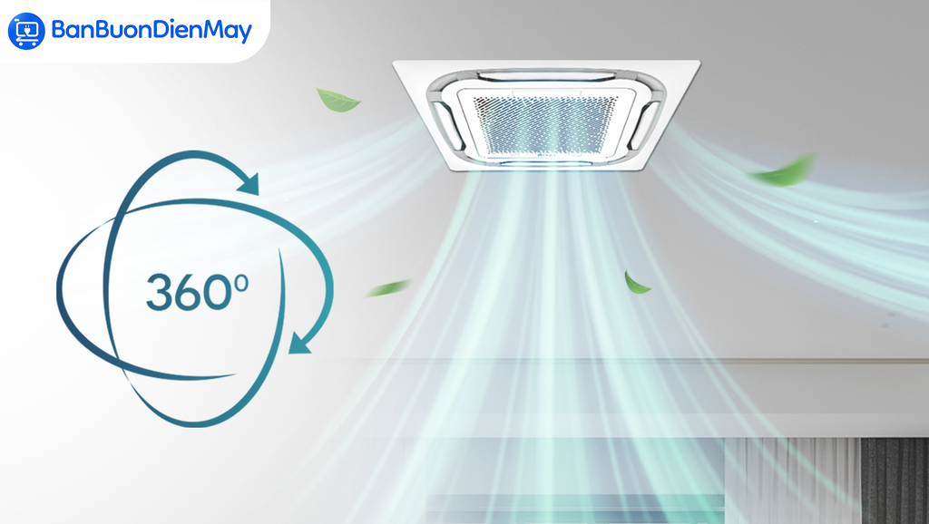 Điều Hòa Âm Trần Casper 1 Chiều Inverter 36000Btu CC-36IS35