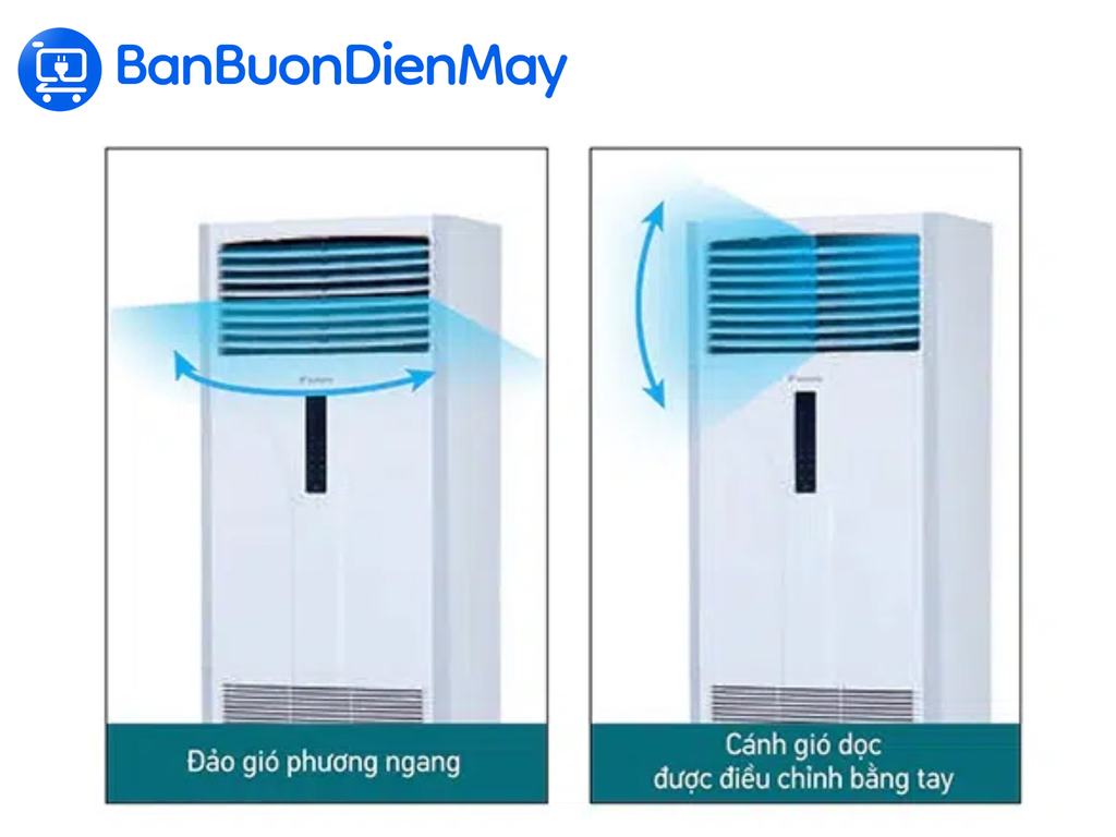 Điều Hòa Tủ Đứng Daikin Daikin 1 Chiều Inverter 34100Btu FVFC100AV1/RZFC100AV19