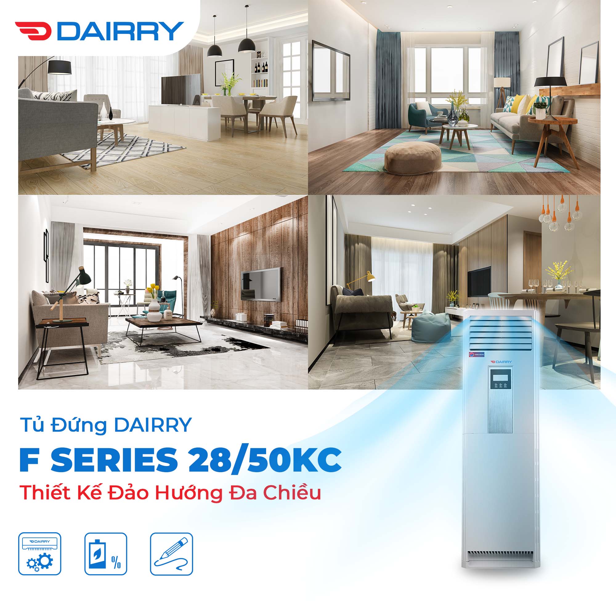 điều hòa tủ đứng Dairry