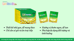 LACTOMIN PLUS – GIẢI PHÁP MEN VI SINH TIỆN DỤNG