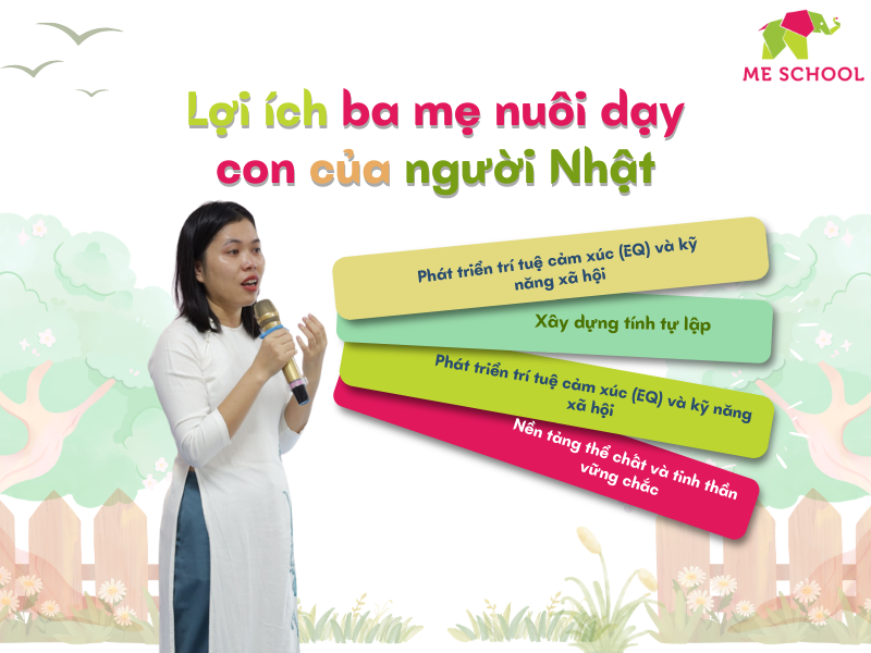 cách dạy con của người Nhật