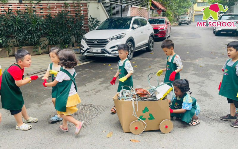 đồ dùng montessori tự làm