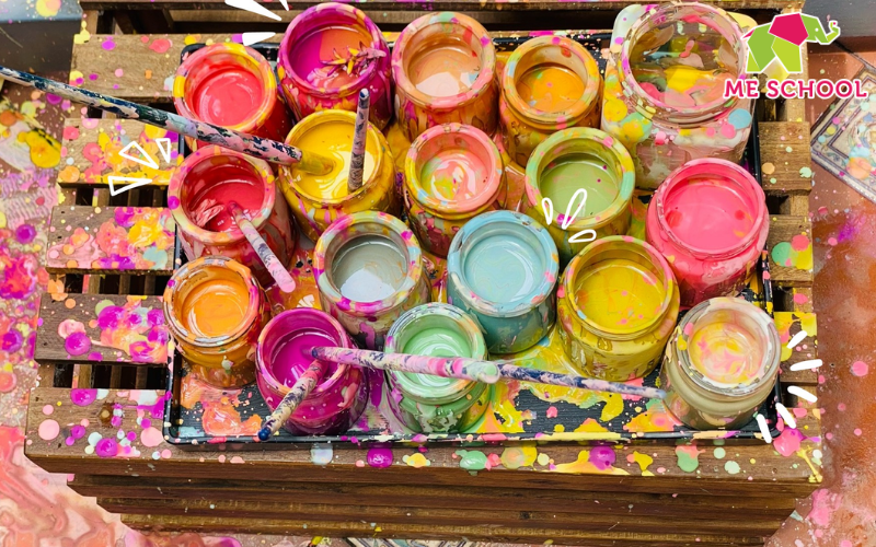 đồ dùng montessori tự làm