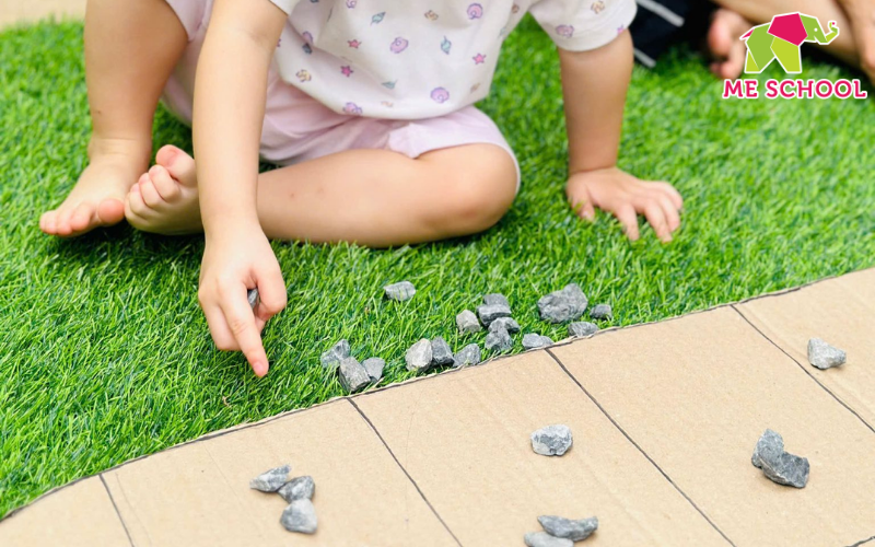 đồ dùng montessori tự làm