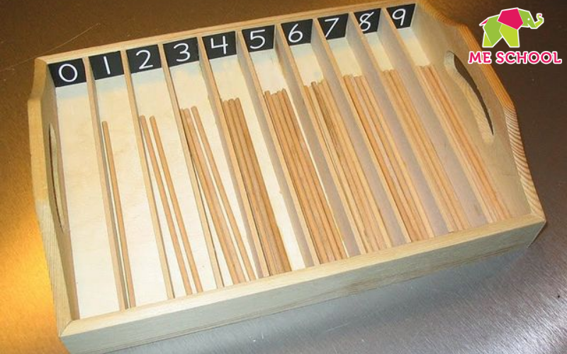 đồ dùng montessori tự làm
