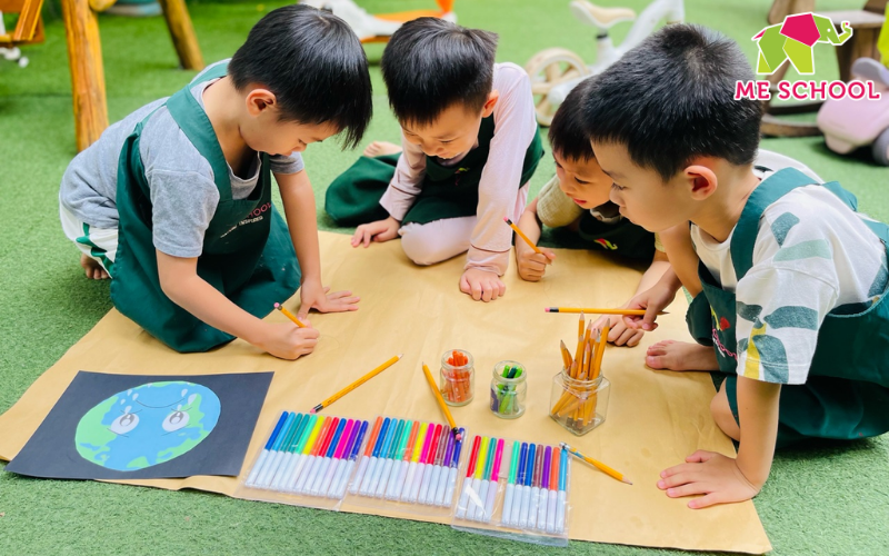 phát triển giác quan cho trẻ