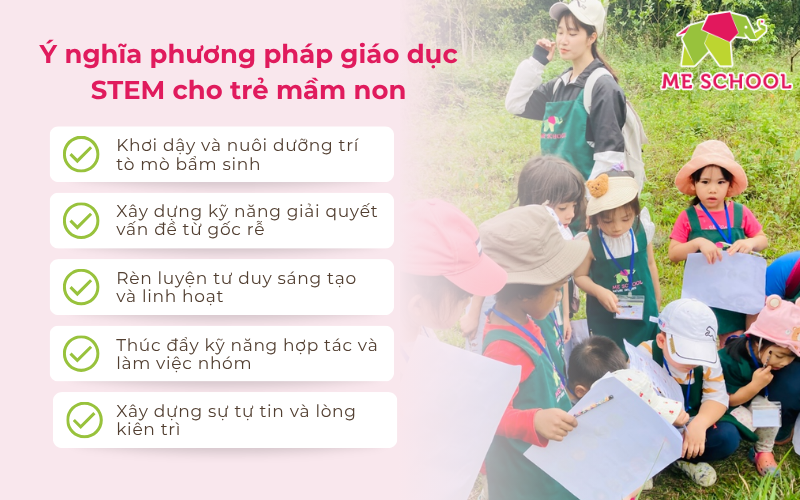 giáo dục stem mầm non