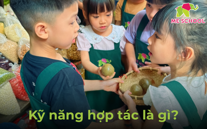 kỹ năng hợp tác cho trẻ mầm non
