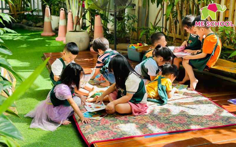 kỹ năng hợp tác cho trẻ mầm non