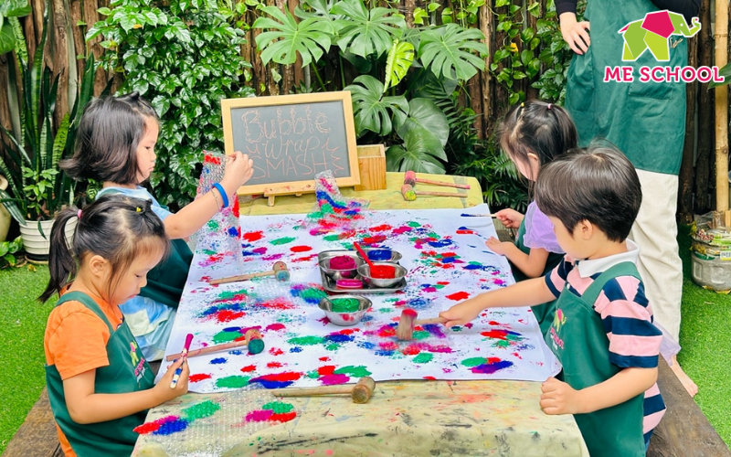 kỹ năng làm việc nhóm cho trẻ mầm non