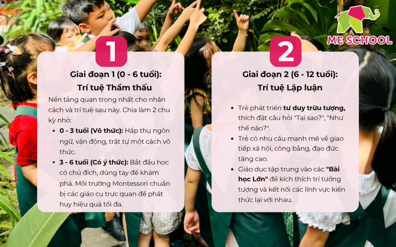 phương pháp giáo dục montessori