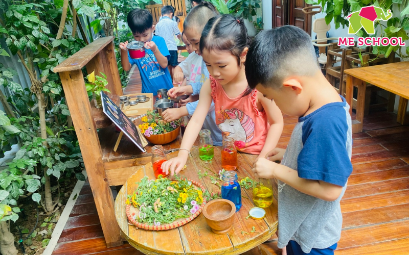 trò chơi phát triển thẩm mỹ cho trẻ